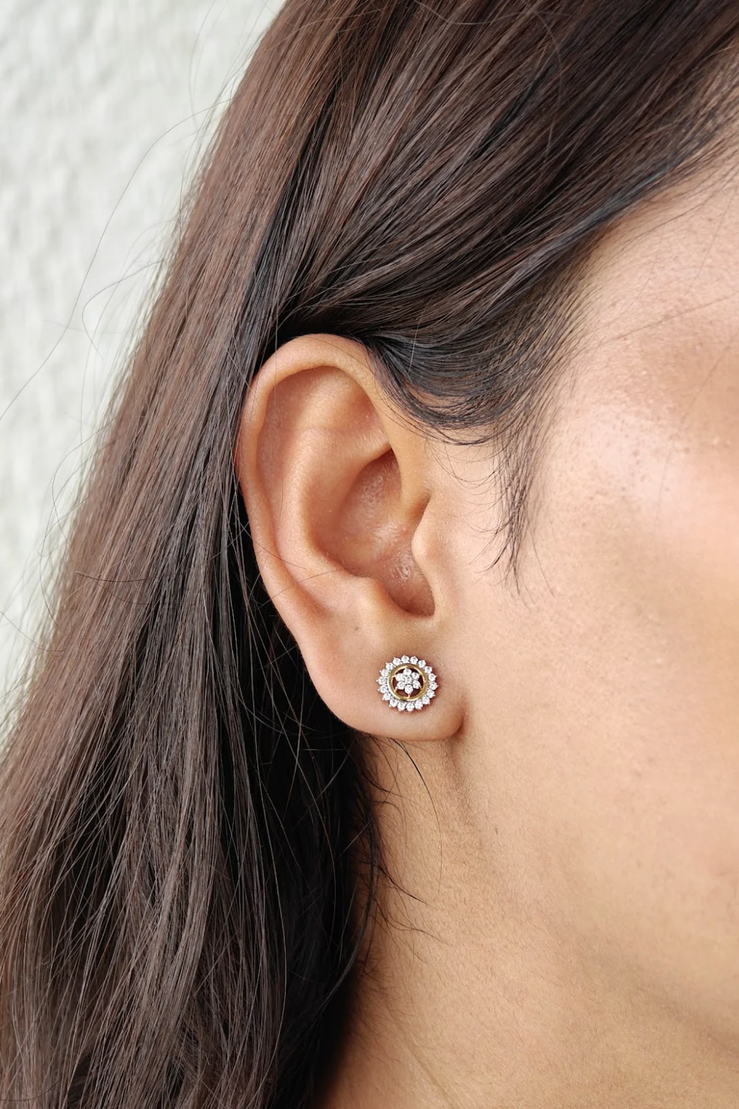 Alyssa Diamond Studs - Image 8