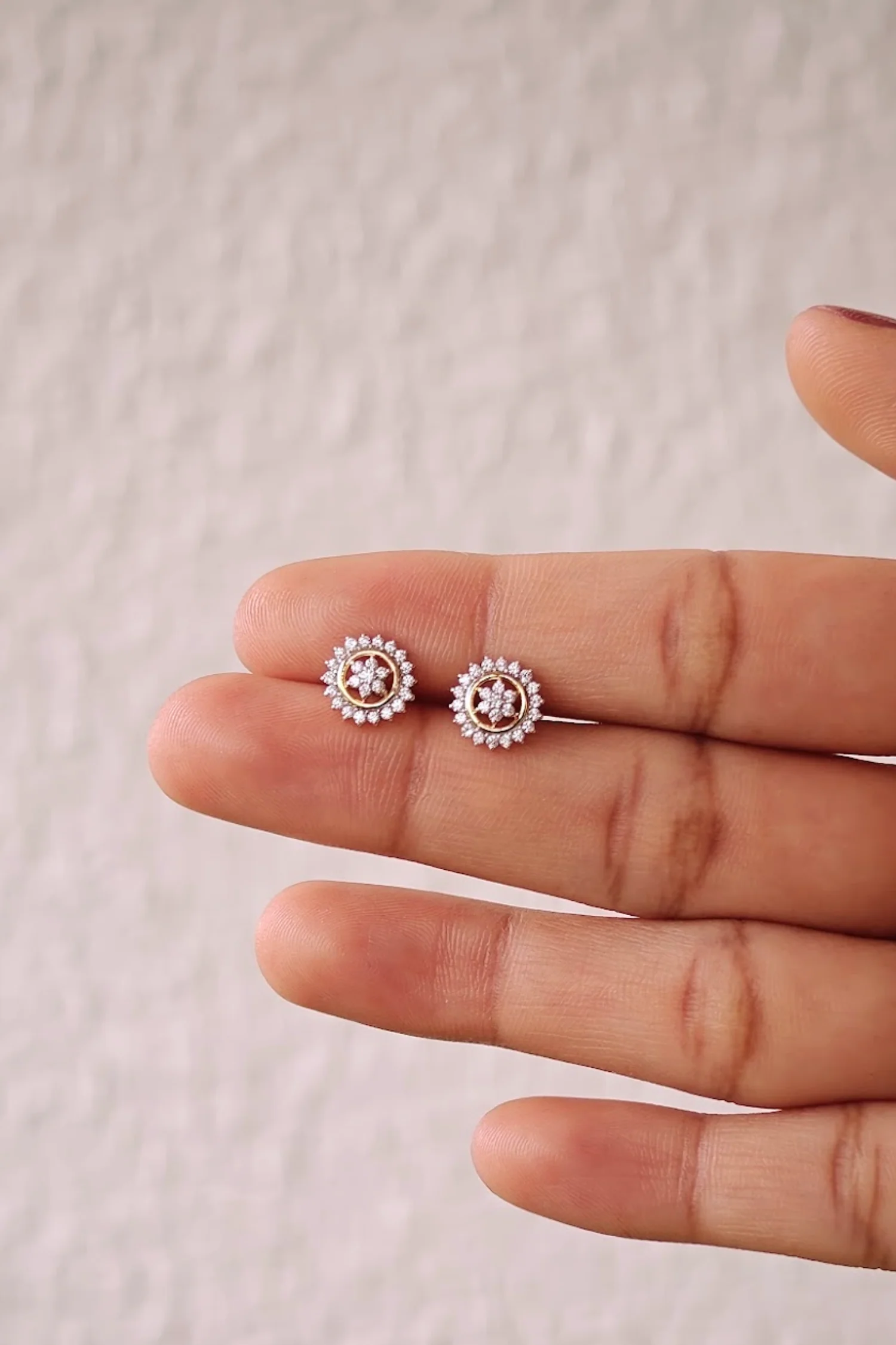 Alyssa Diamond Studs - Image 9