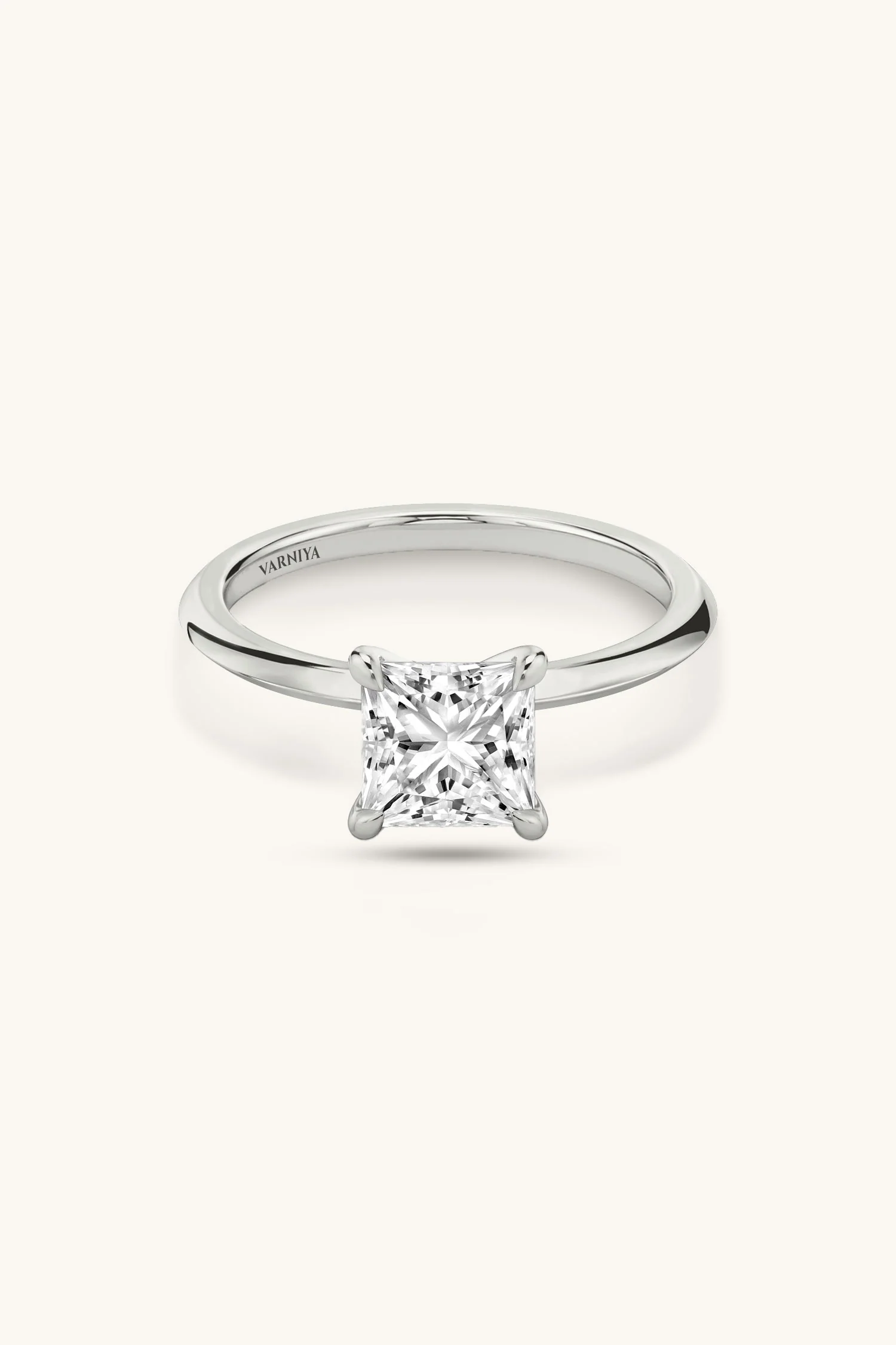 Amália Princess Solitaire Ring - Image 7