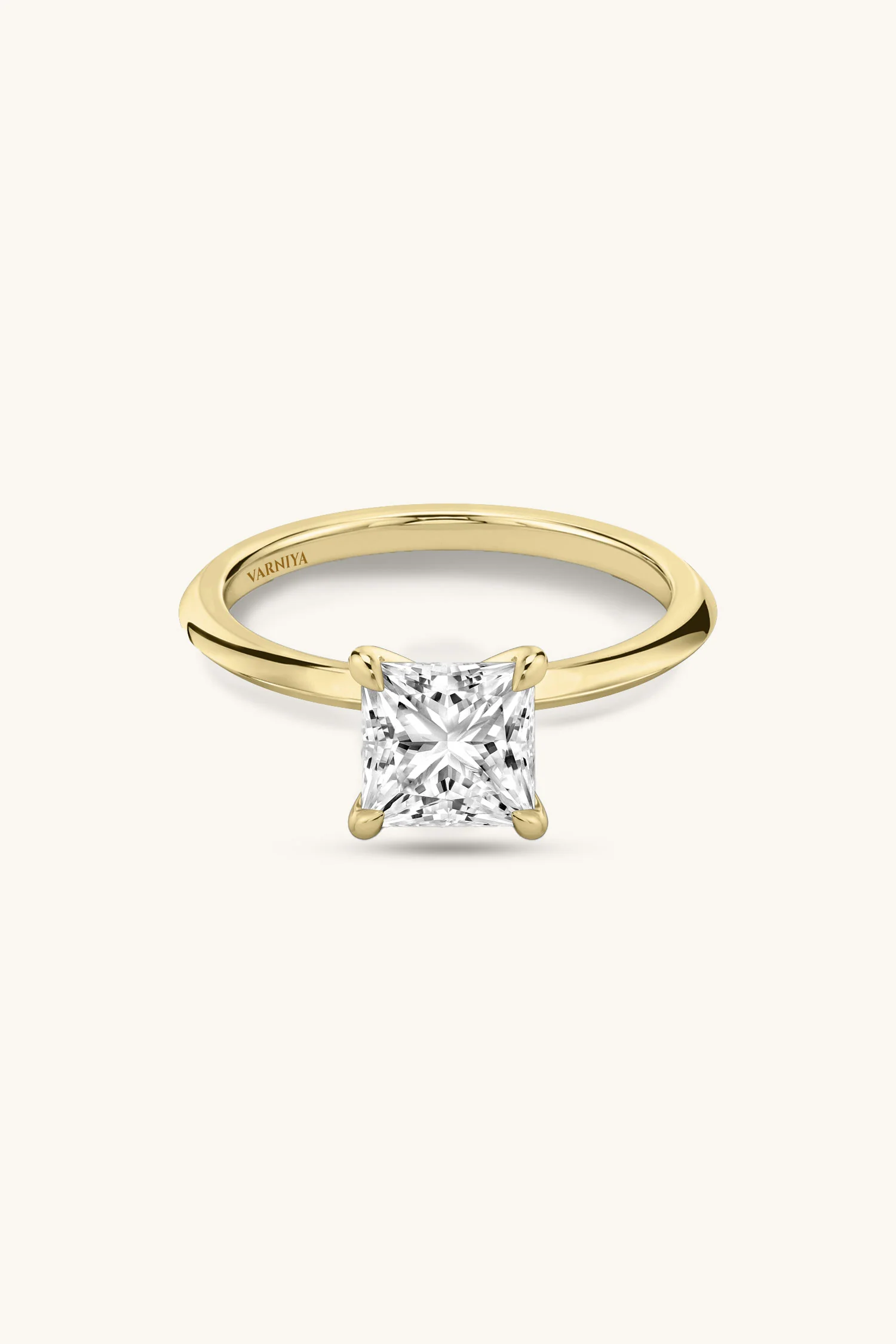 Amália Princess Solitaire Ring - Image 8