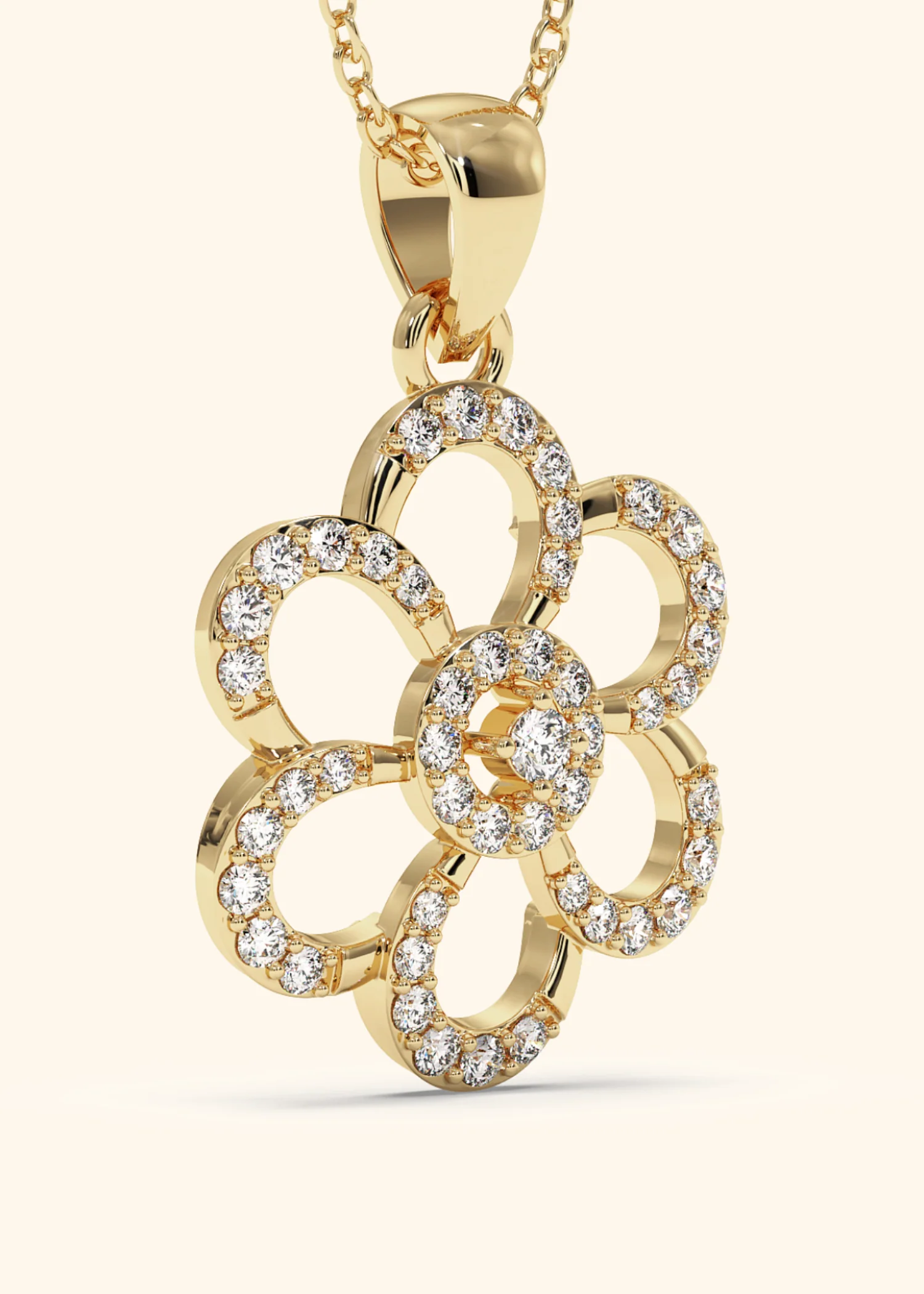 Floret Diamond Forever Pendant - Image 3