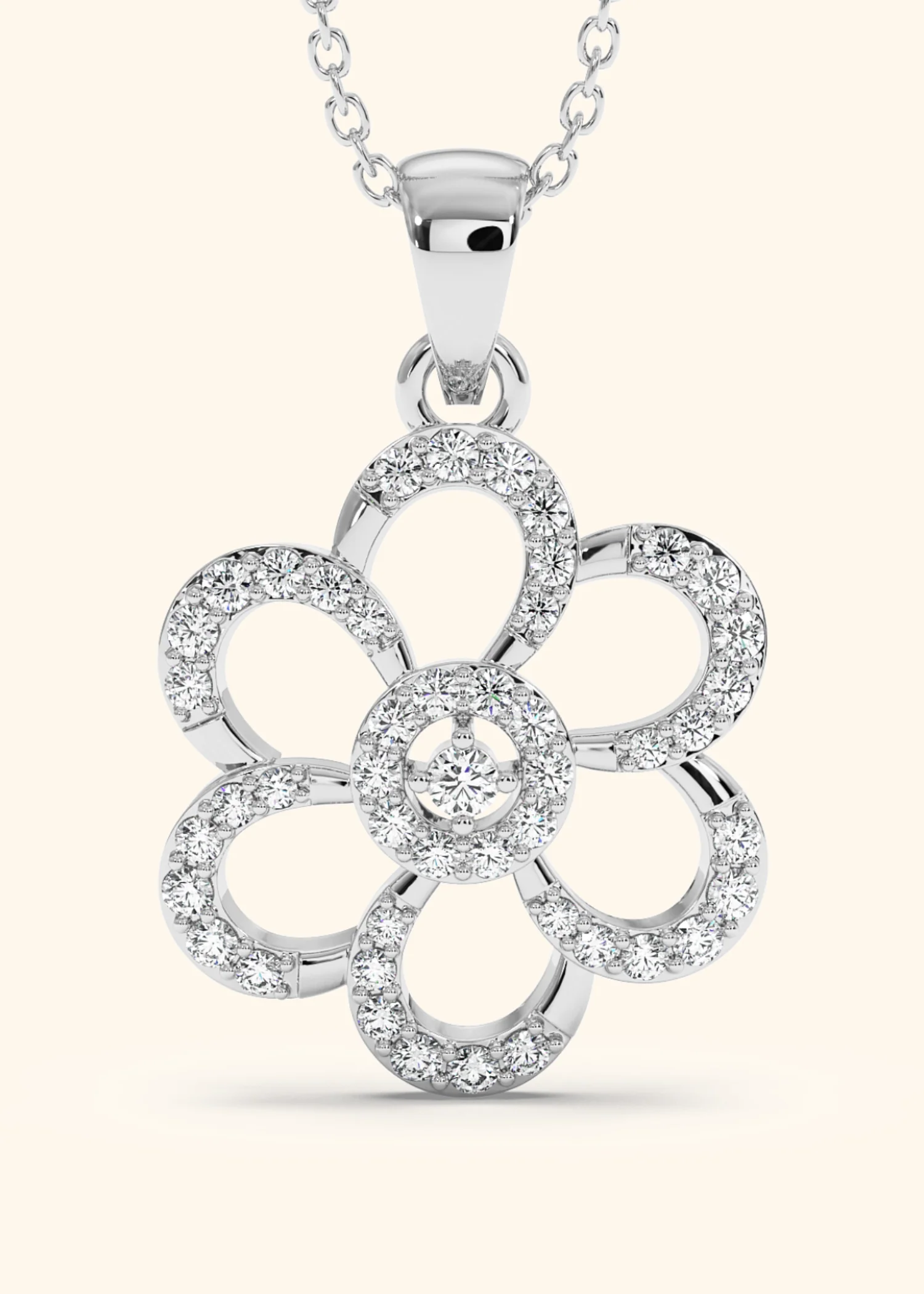 Floret Diamond Forever Pendant - Image 4