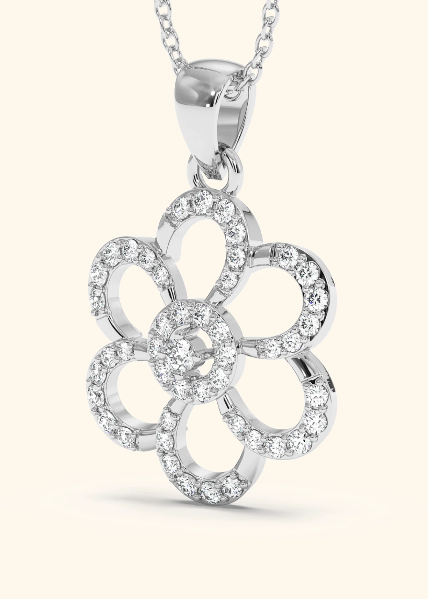 Floret Diamond Forever Pendant - Image 5