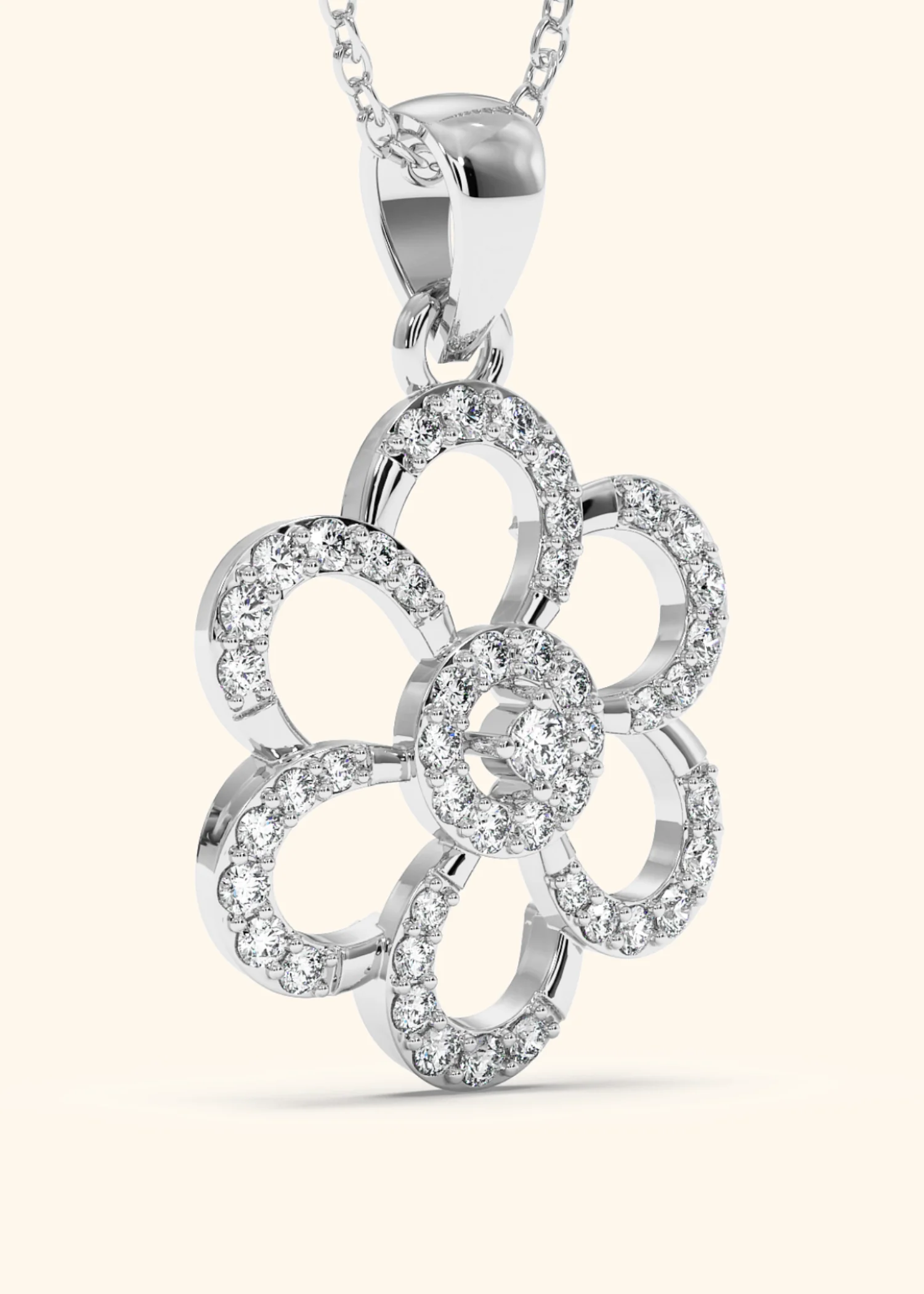 Floret Diamond Forever Pendant - Image 6
