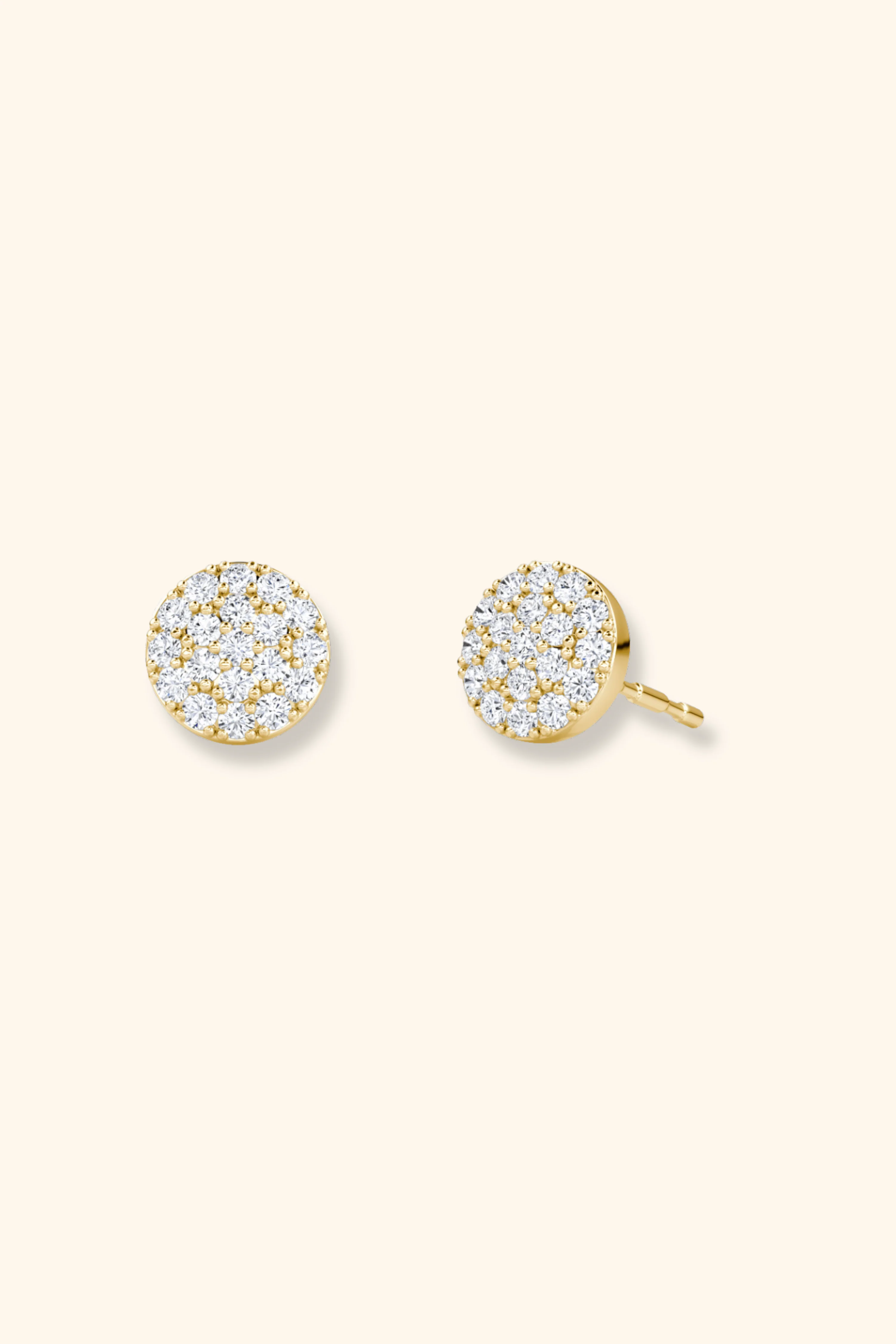 Gabriel Petite Cluster Round Studs - Image 5
