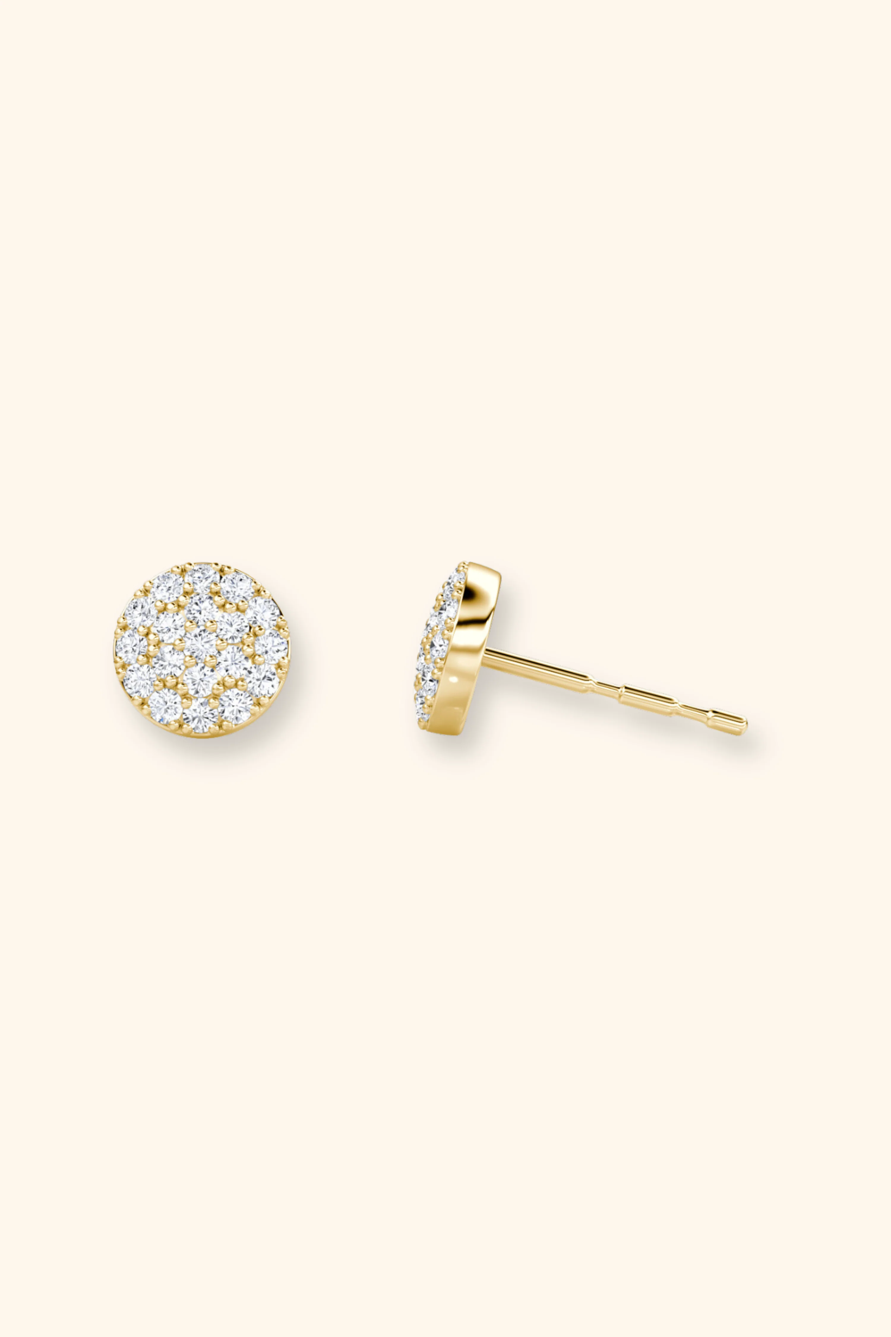 Gabriel Petite Cluster Round Studs - Image 7