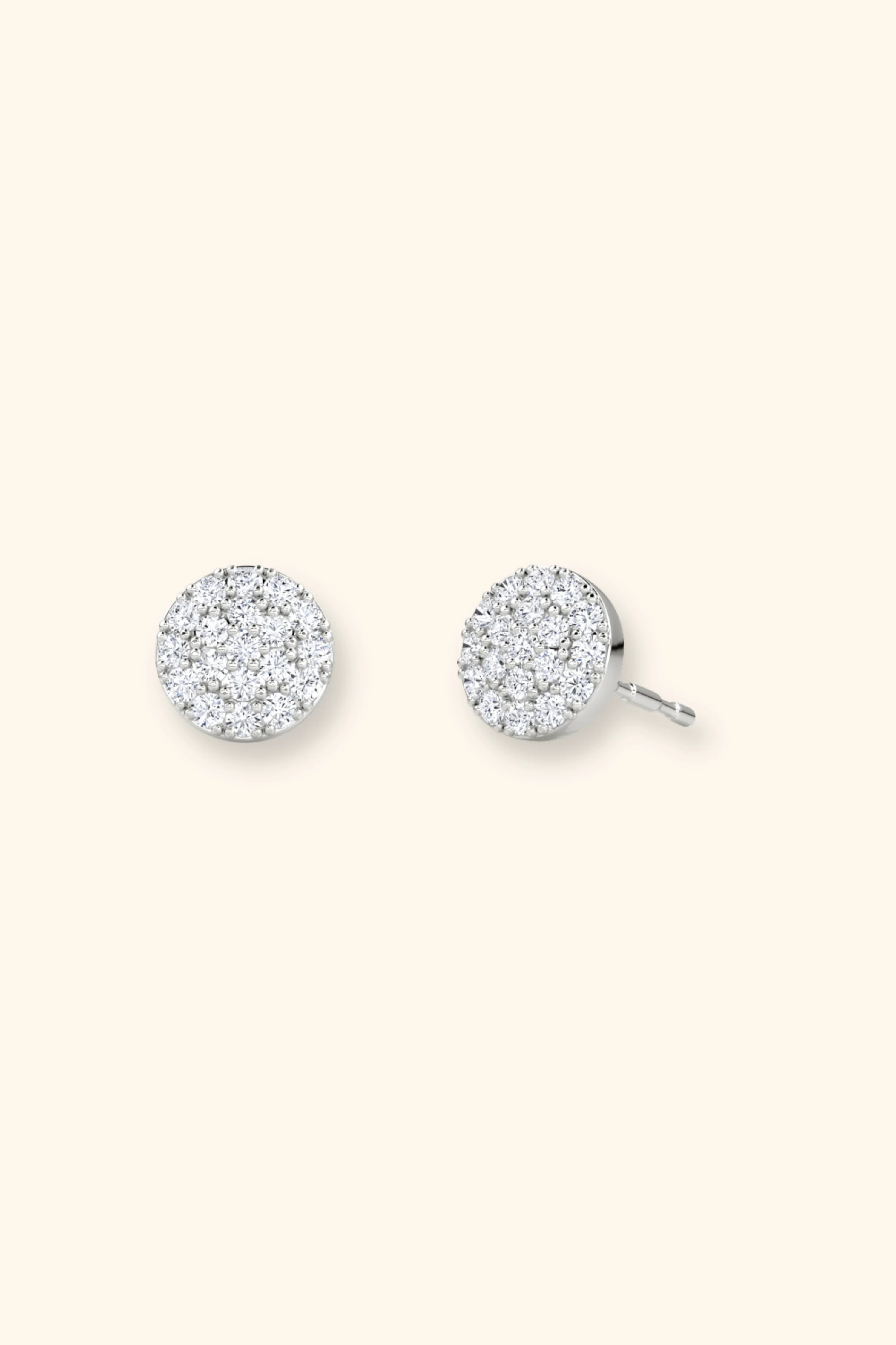 Gabriel Petite Cluster Round Studs - Image 8