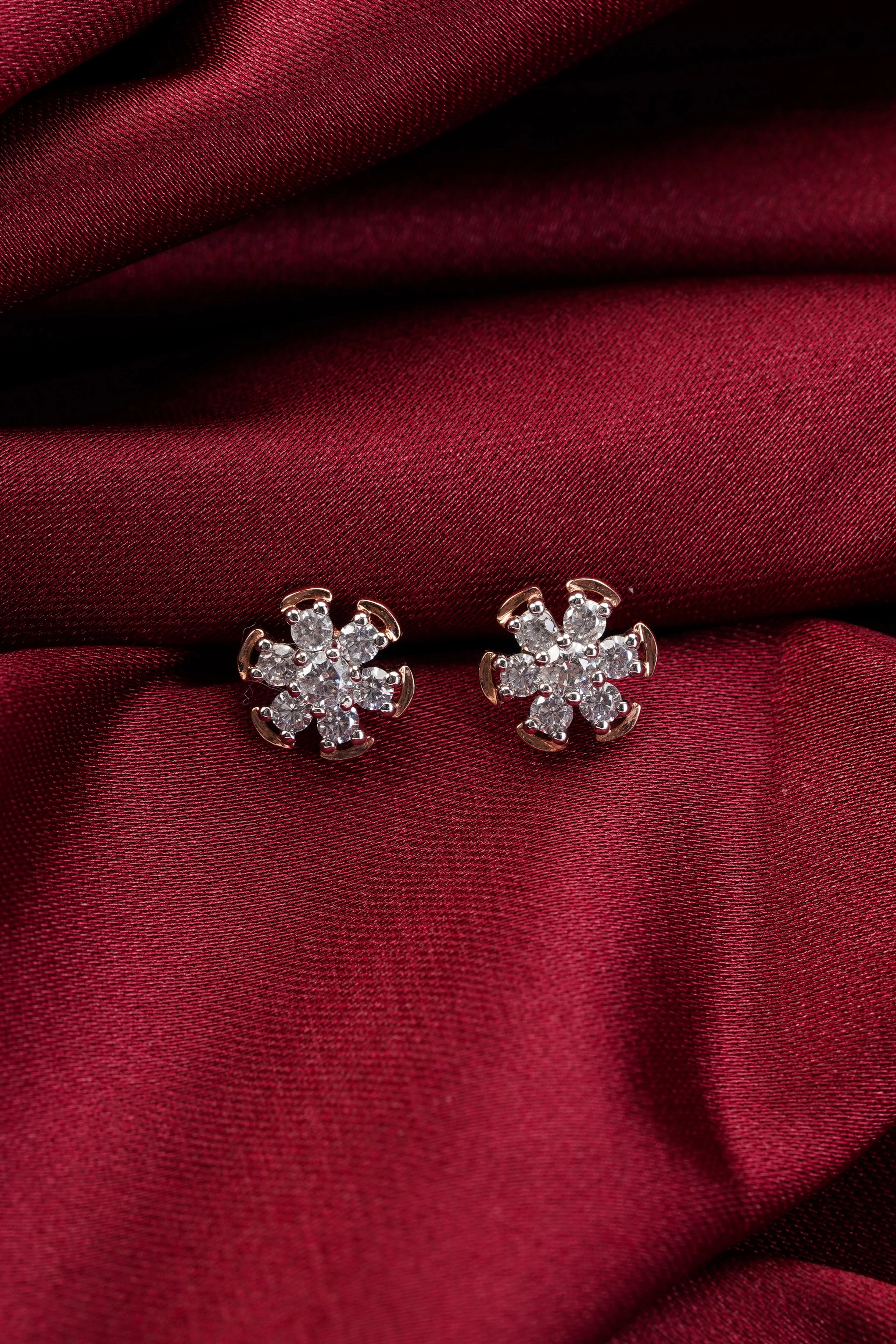 Luminus Diamond Cluster Studs - Image 3