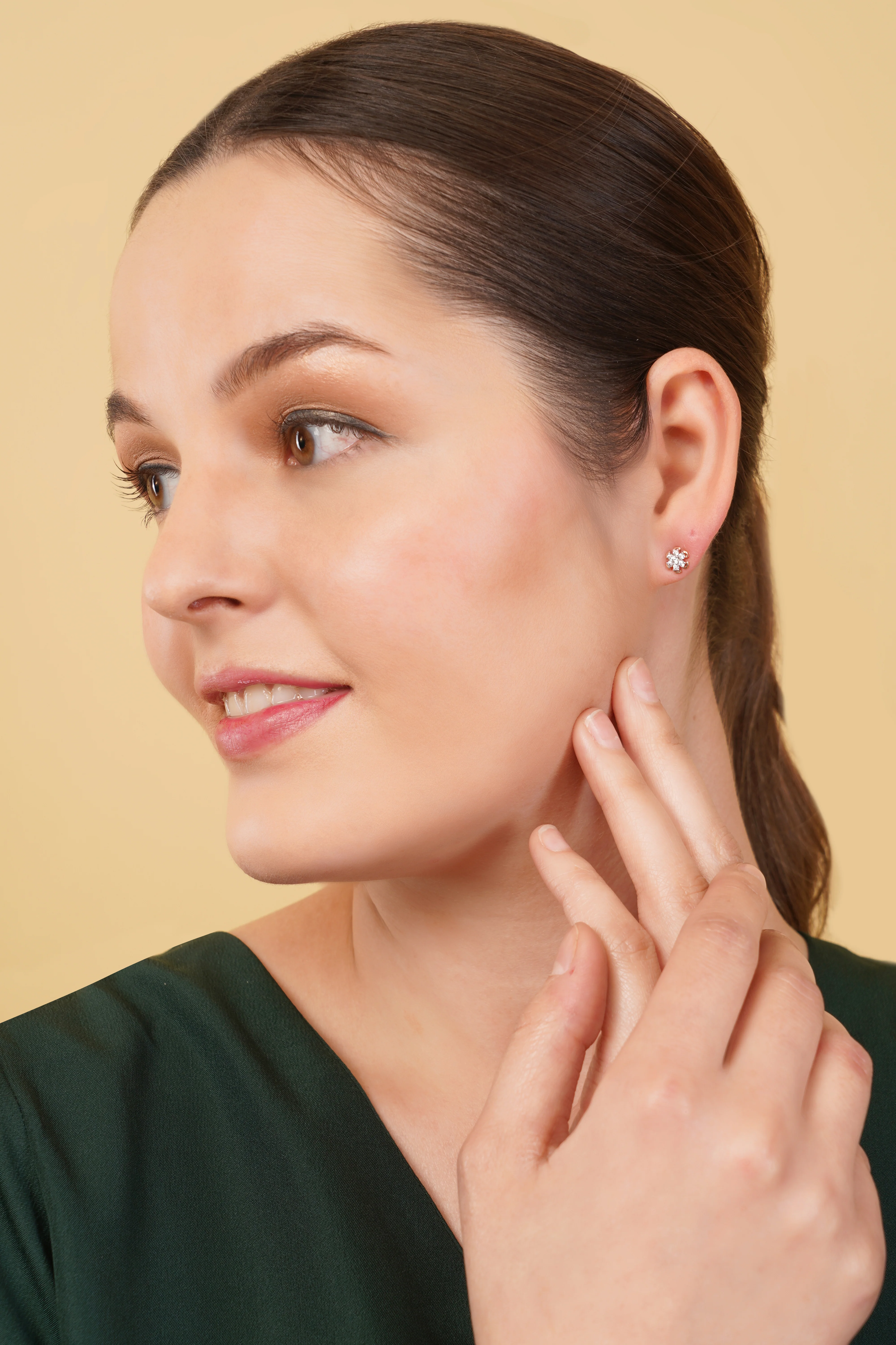 Luminus Diamond Cluster Studs - Image 6