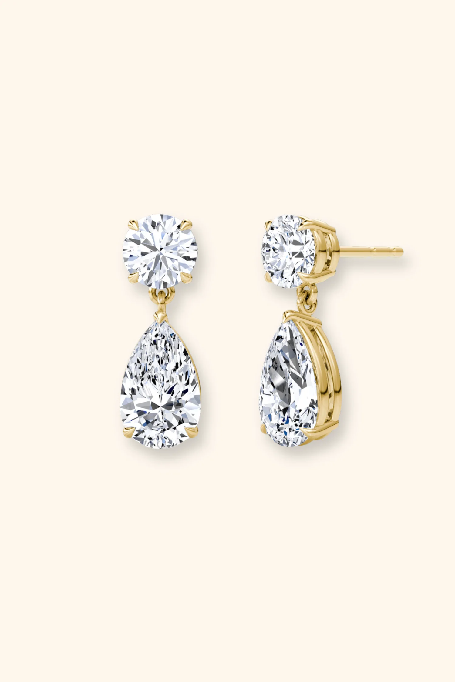 Millenia Pear Drop Earrings - Image 5