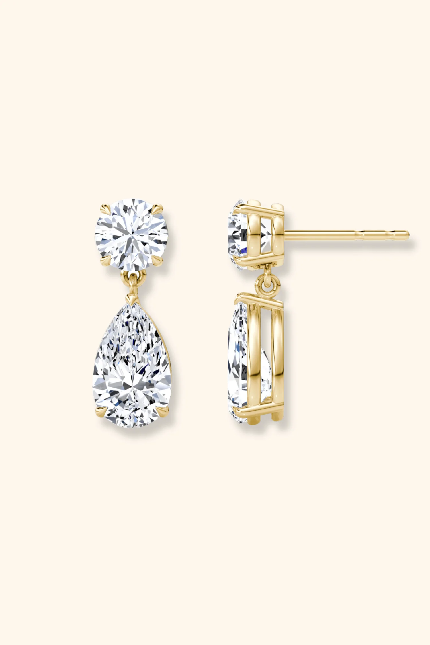 Millenia Pear Drop Earrings - Image 6