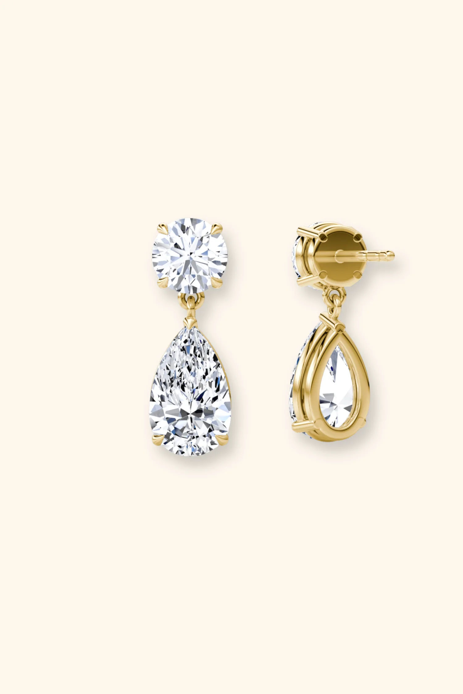 Millenia Pear Drop Earrings - Image 7