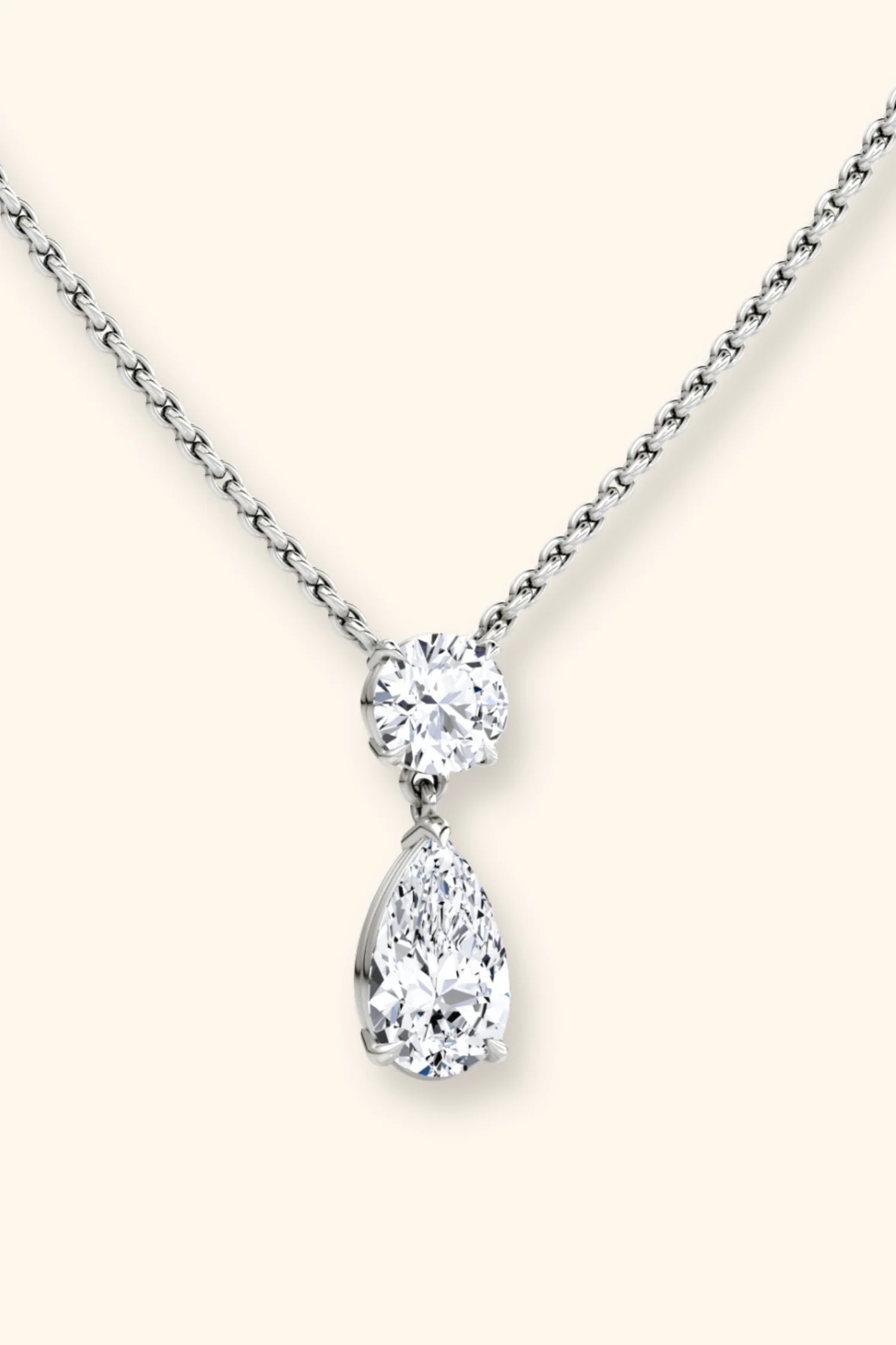 Millenia Pear Drop Pendant - Image 3