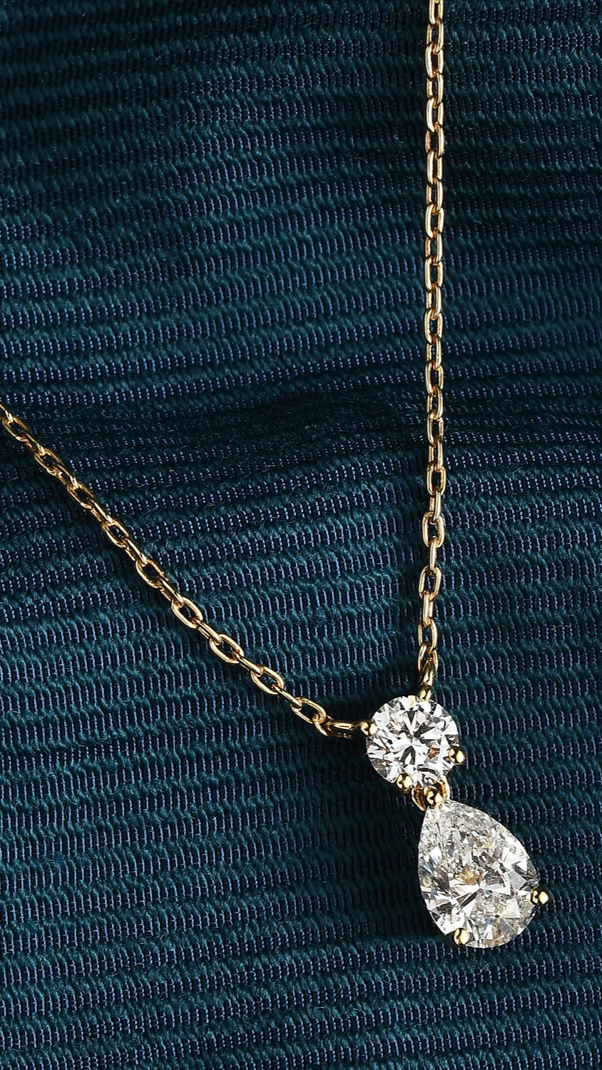 Millenia Pear Drop Pendant - Image 8