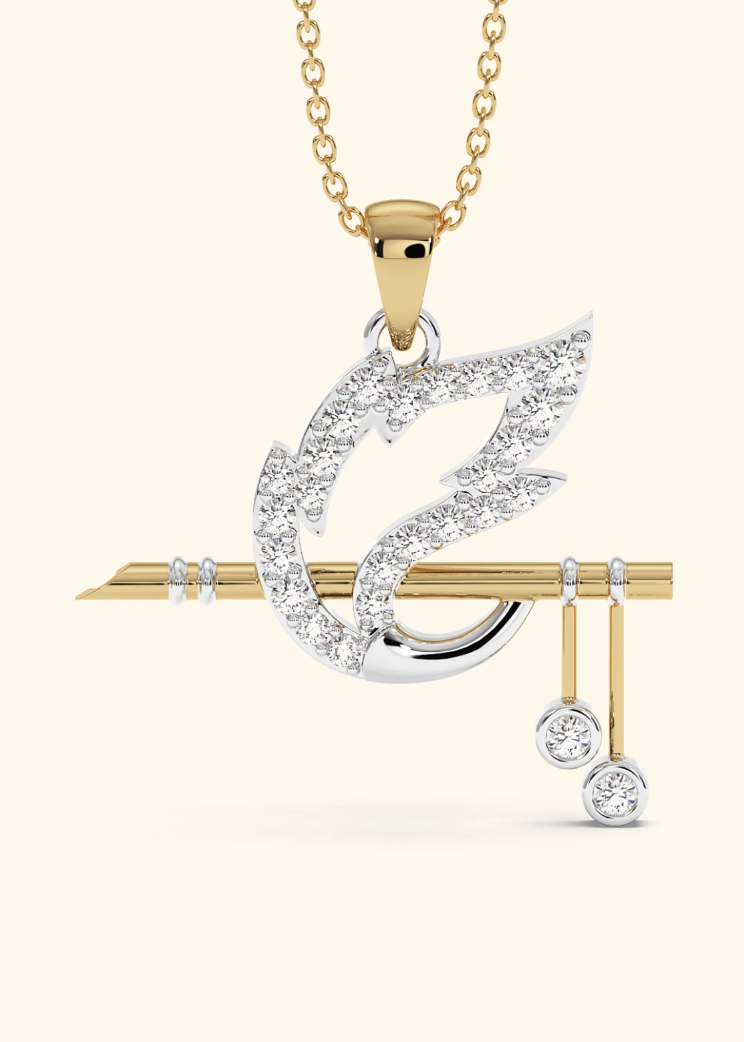 Parama Krishna Flute Forever Pendant - Image 3