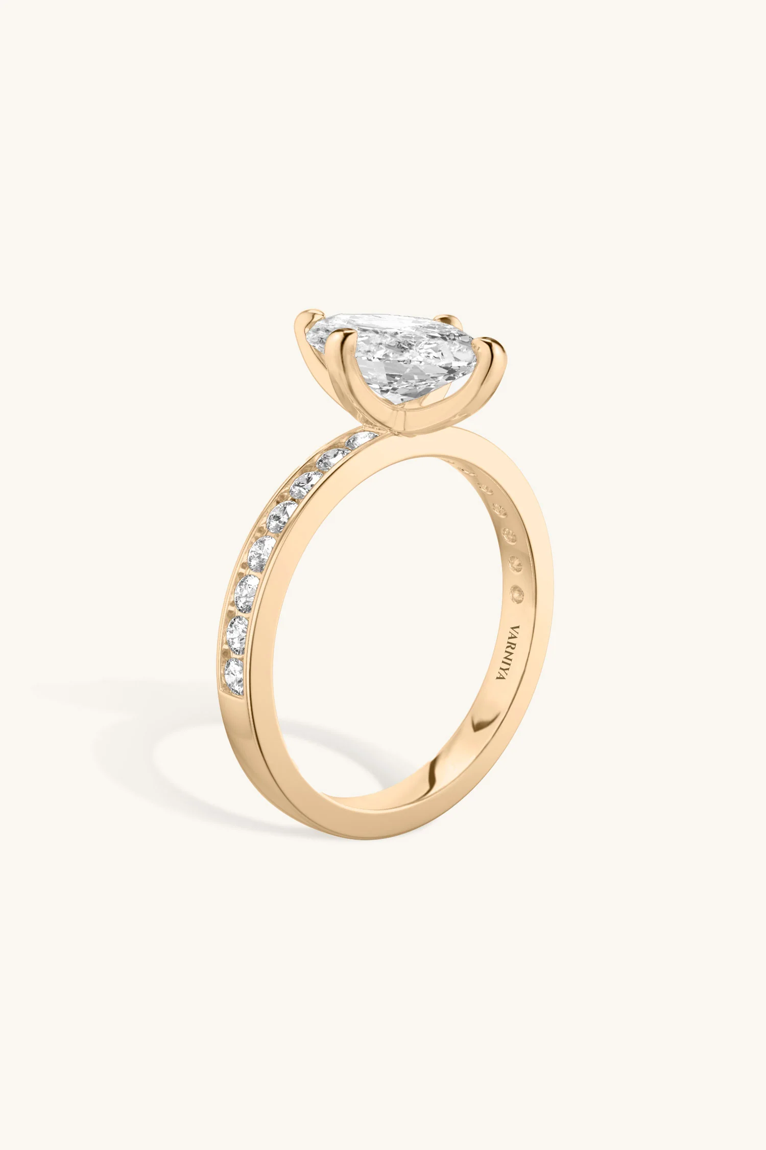 Sequinne Marquise Large Pavé Band - Image 9