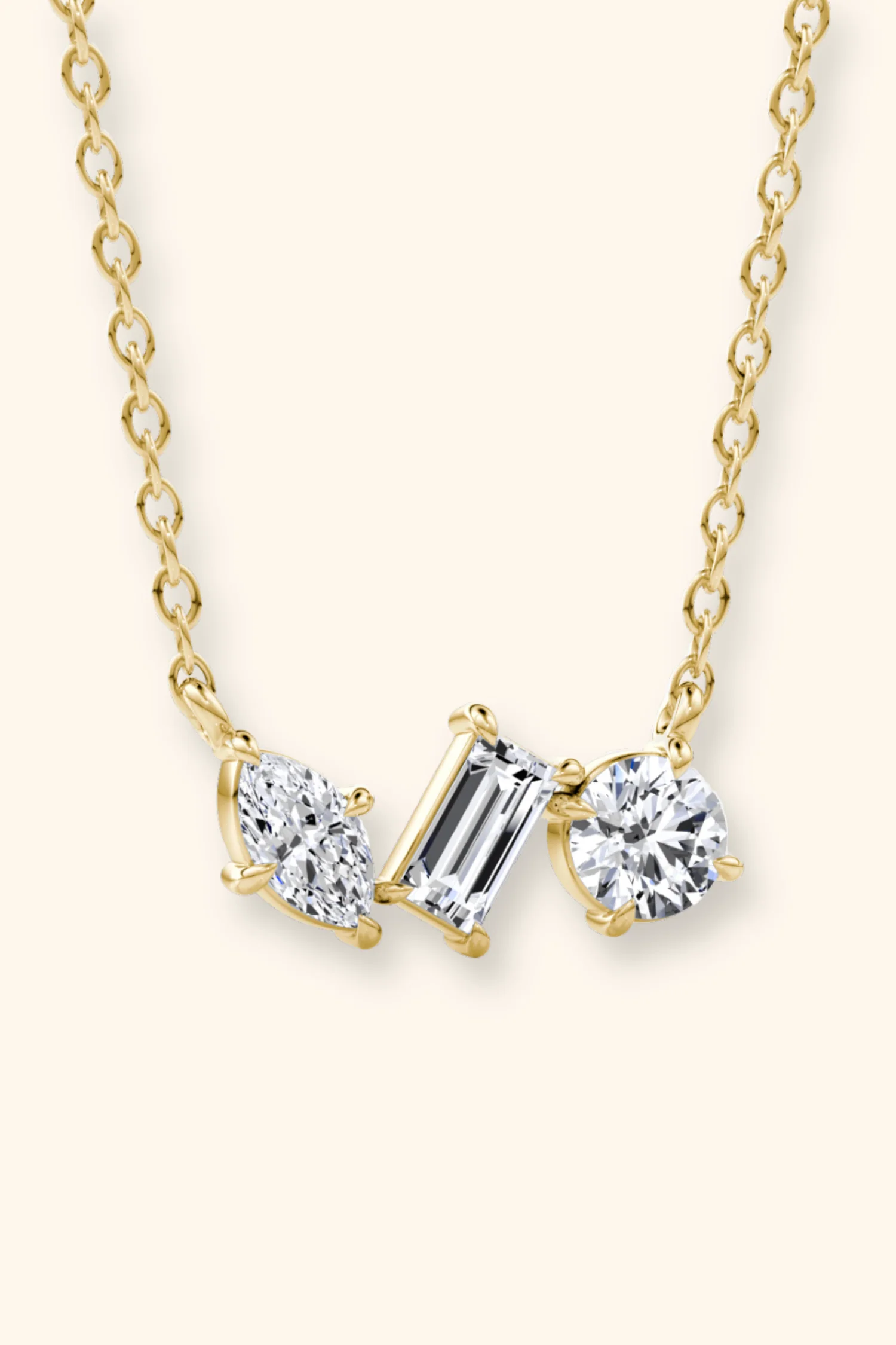 Valencia Three Stone Pendant - Image 3